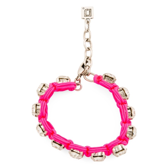 DANNIJO Ellen Pink Crystal Bracelet NWT - Picture 3 of 17